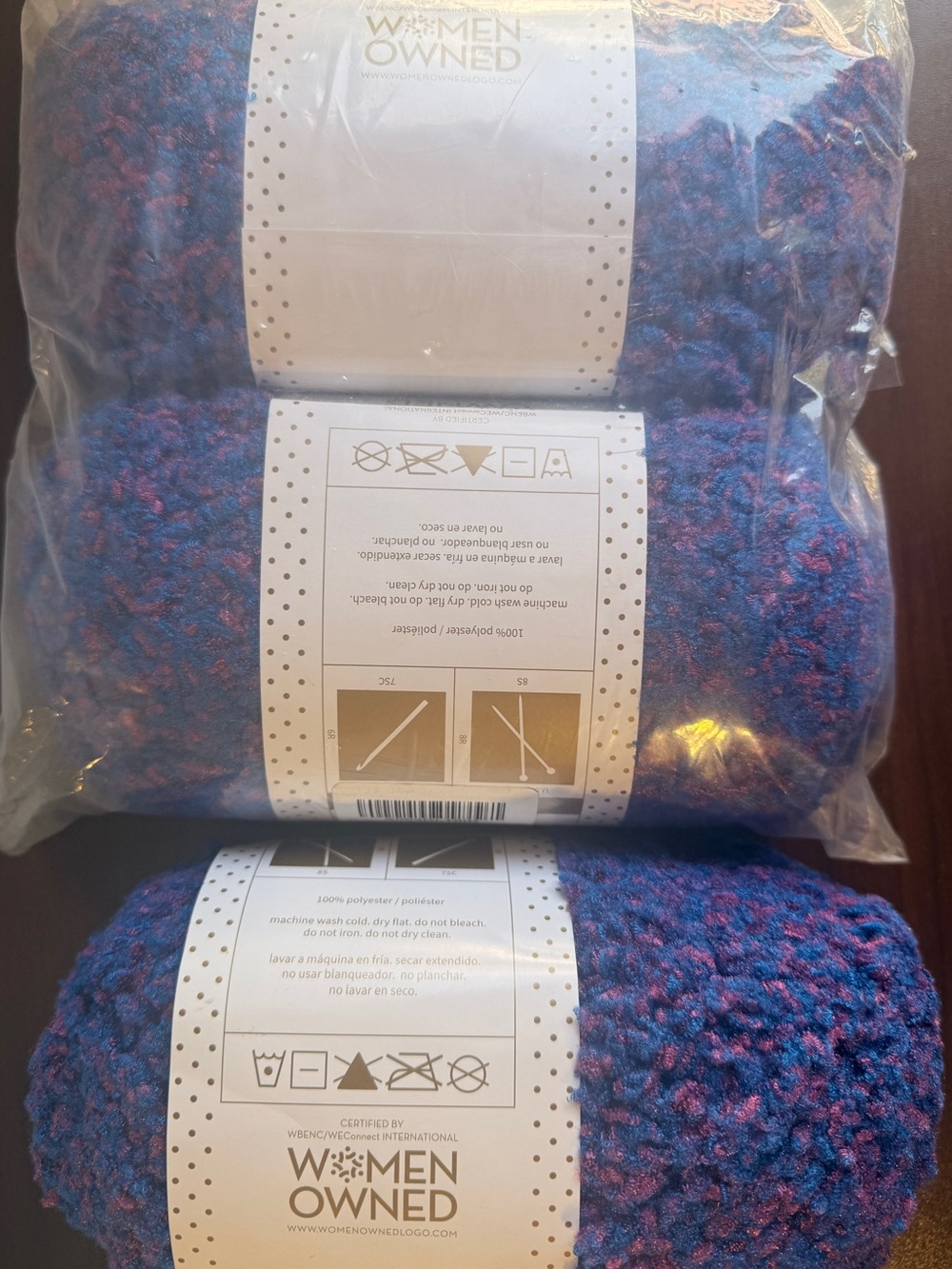 Crafted By Catherine Curl Up Super Bulky Blanket Yarn  3 Pack (104 Yards Each)